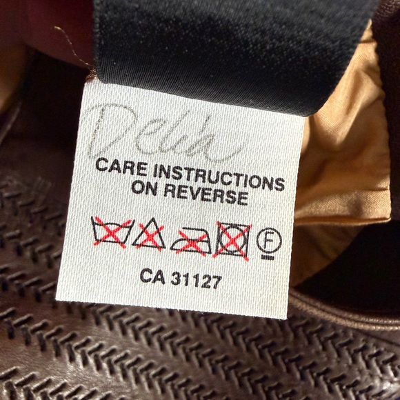 Donna Karan Lambskin Brown Skirt- Size 8 - Picture 13 of 14